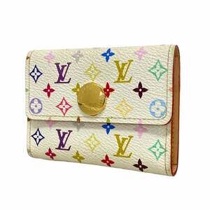 Louis Vuitton Monogram Multicolore Porte Monnaie Cozy Wallet/Coin Case M60006...